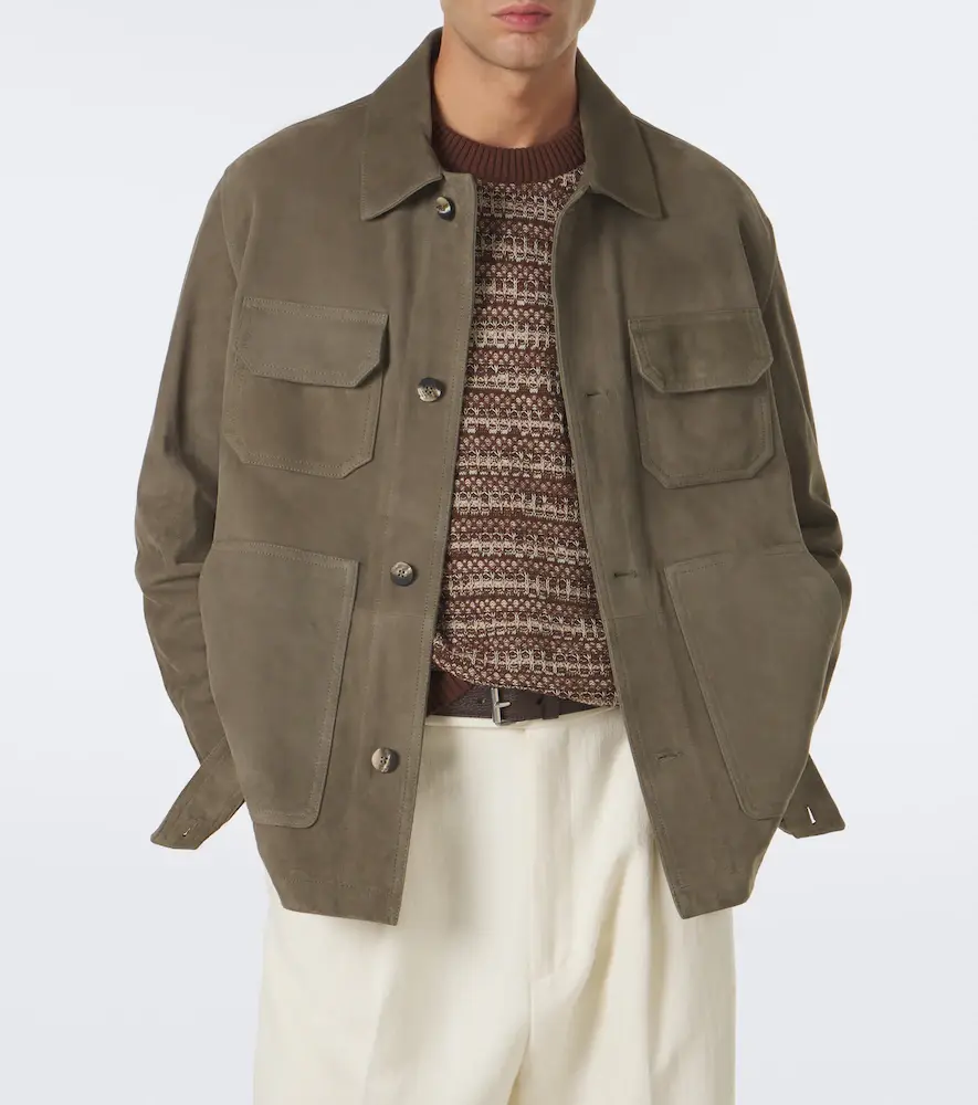 Frescobol Carioca Ravi suede jacket | Thumbnail 2 Frescobol Carioca Ravi suede jacket | Thumbnail 2
