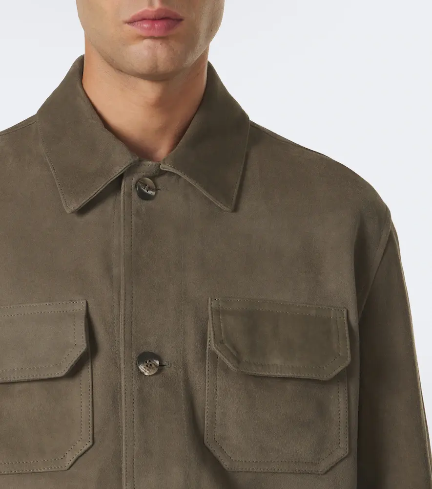 Frescobol Carioca Ravi suede jacket | Thumbnail 3 Frescobol Carioca Ravi suede jacket | Thumbnail 3