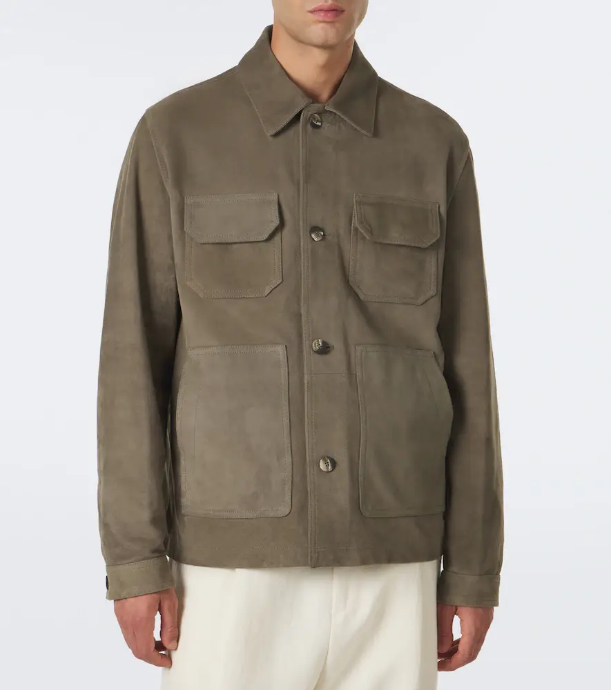 Frescobol Carioca Ravi suede jacket | Thumbnail 6 Frescobol Carioca Ravi suede jacket | Thumbnail 6