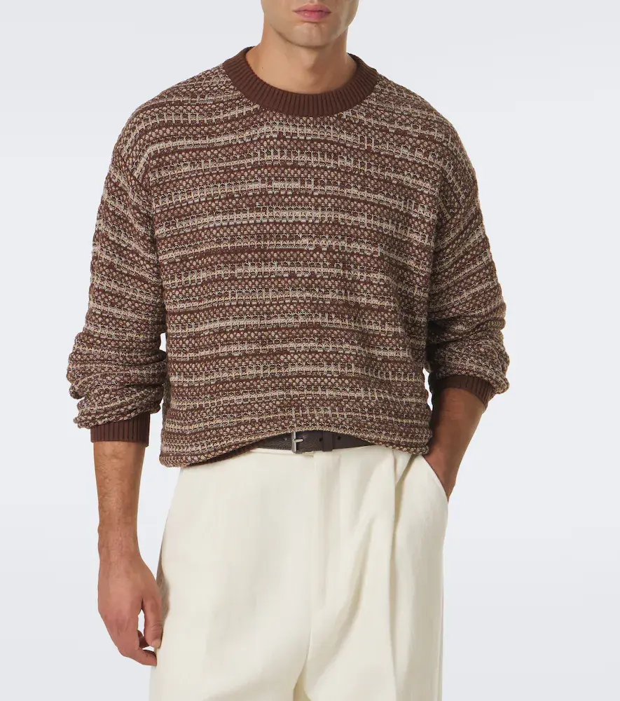 Frescobol Carioca Jardim cotton and cashmere sweater | Thumbnail 3 Frescobol Carioca Jardim cotton and cashmere sweater | Thumbnail 3