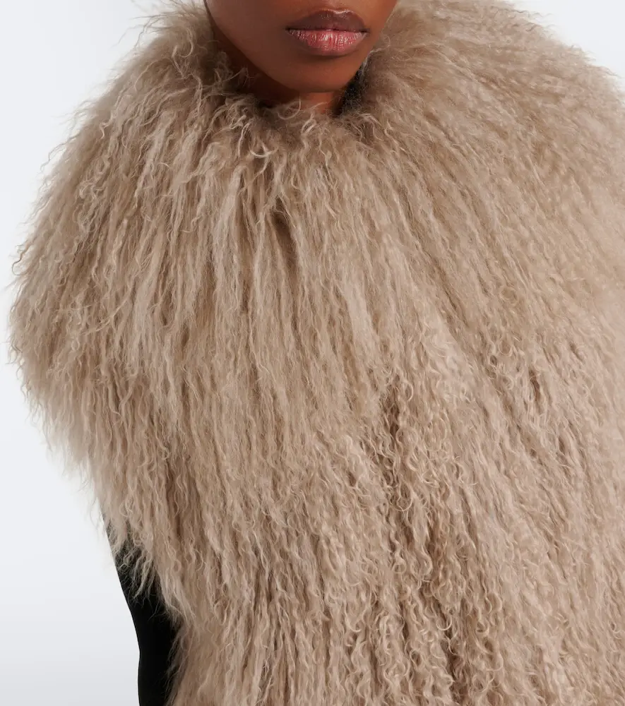 Yves Salomon Shearling vest | Thumbnail 2 Yves Salomon Shearling vest | Thumbnail 2