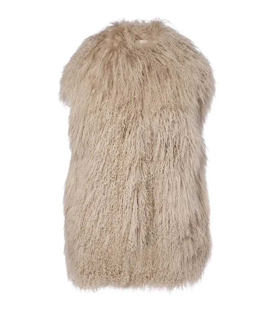 Yves Salomon Shearling vest