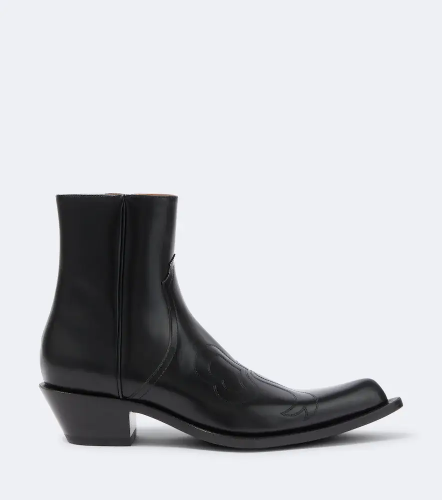 Acne Studios Leather cowboy boots | Thumbnail 2 Acne Studios Leather cowboy boots | Thumbnail 2