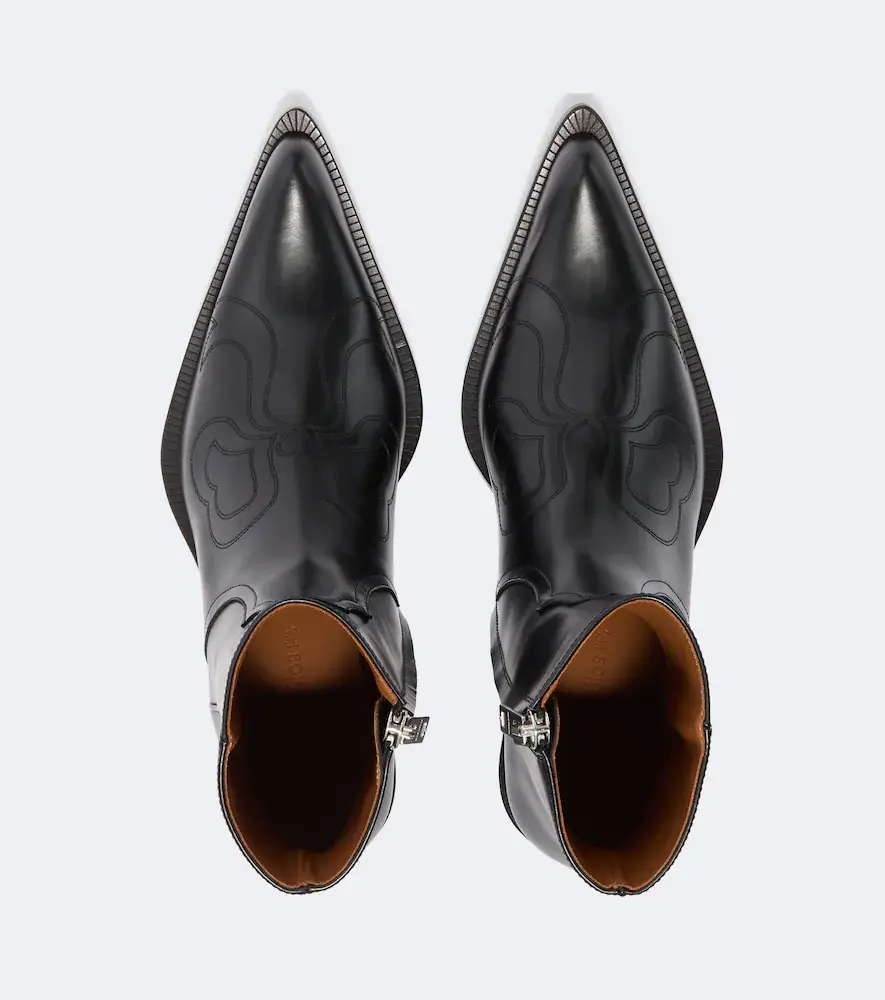 Acne Studios Leather cowboy boots | Thumbnail 3 Acne Studios Leather cowboy boots | Thumbnail 3