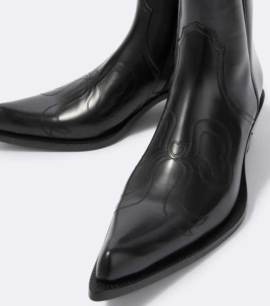 Acne Studios Leather cowboy boots | Thumbnail 5 Acne Studios Leather cowboy boots | Thumbnail 5