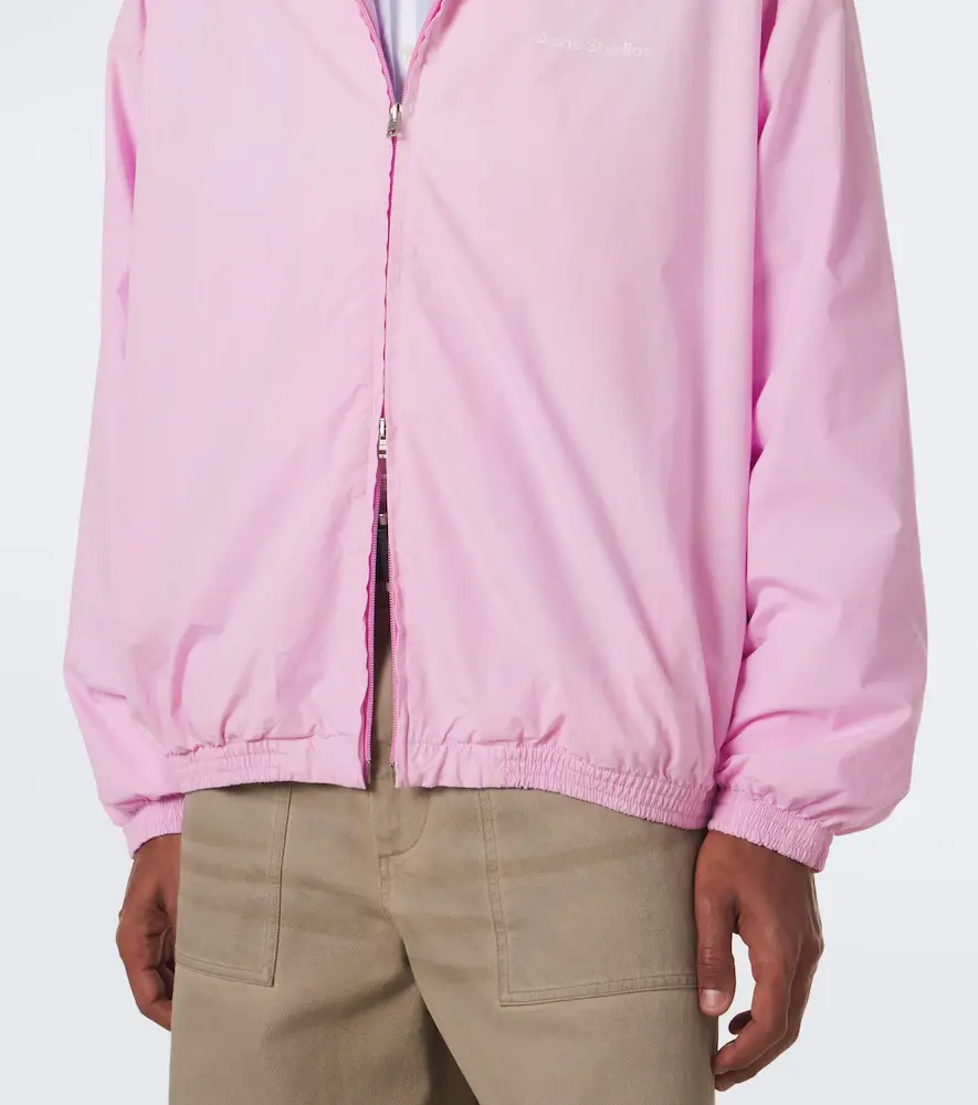 Acne Studios Logo cotton poplin jacket | Thumbnail 6