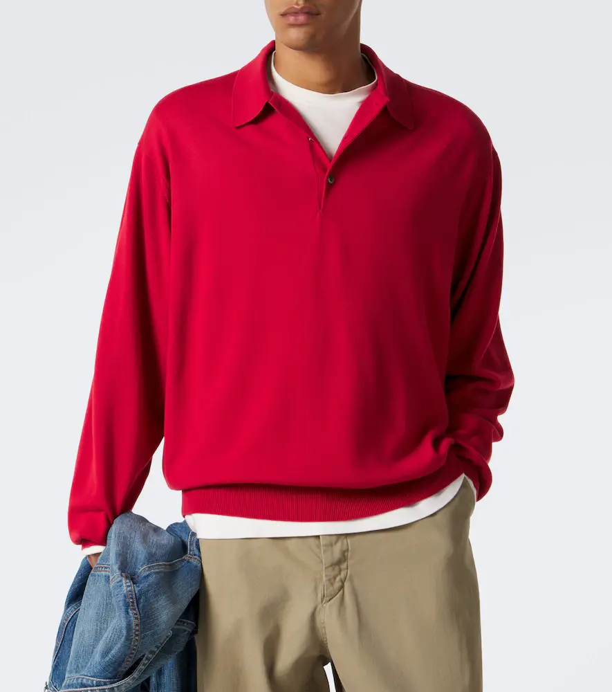 A.PRESSE A. Presse Wool polo sweater | Thumbnail 3 A.PRESSE A. Presse Wool polo sweater | Thumbnail 3