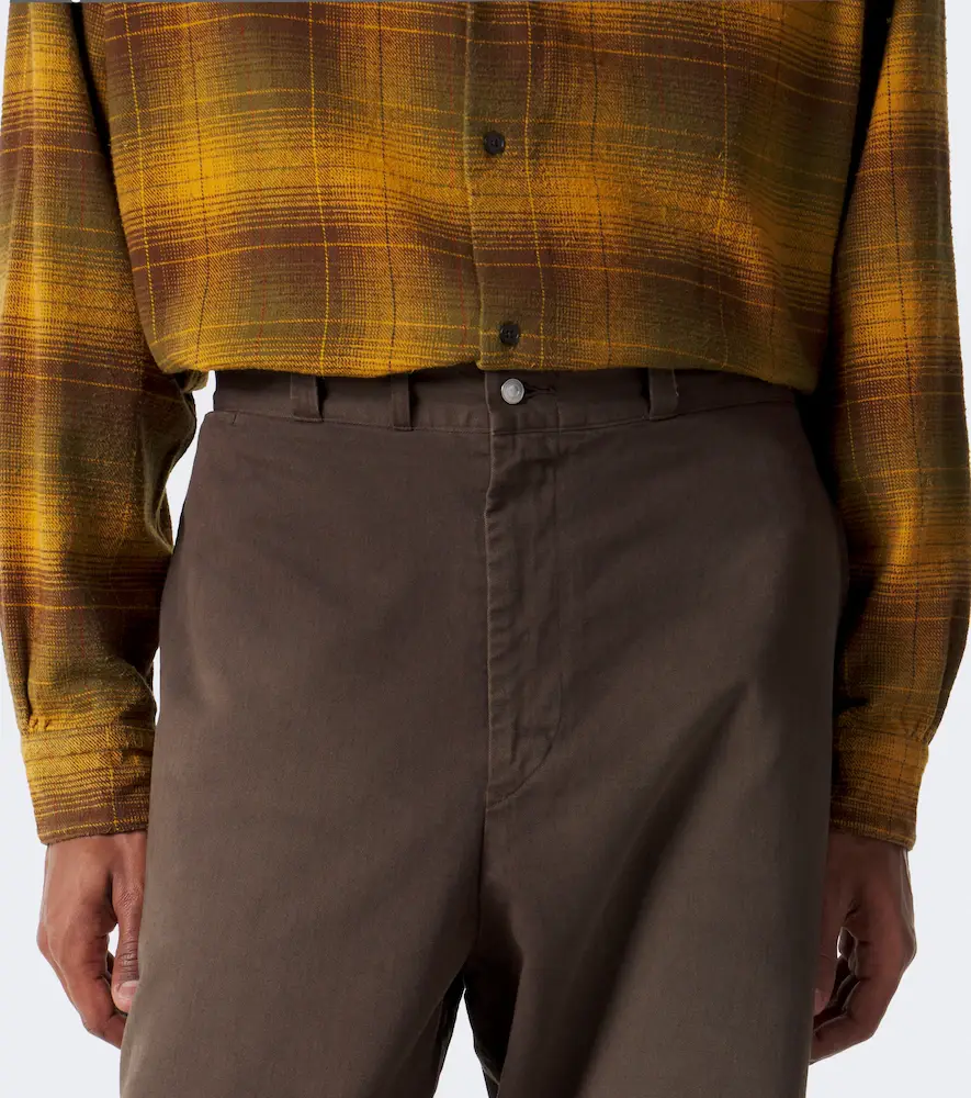 A.PRESSE A. Presse Cotton twill wide-leg pants | Thumbnail 2 A.PRESSE A. Presse Cotton twill wide-leg pants | Thumbnail 2