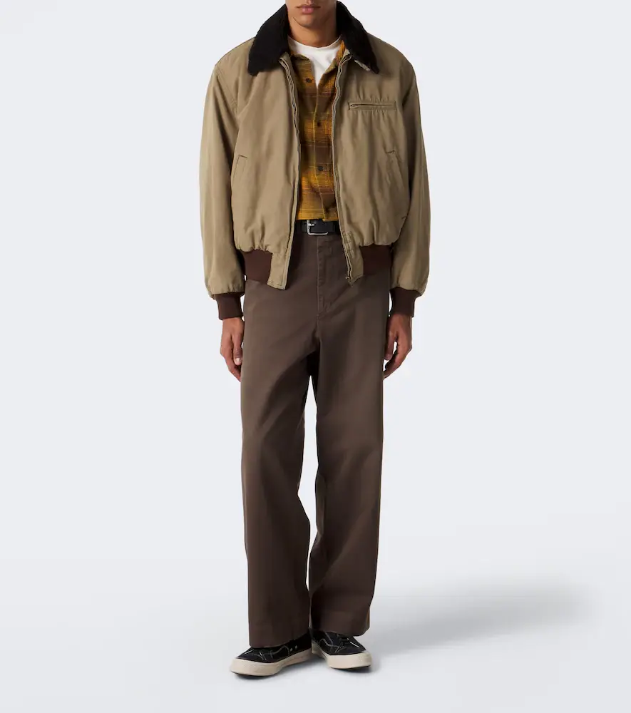 A.PRESSE A. Presse Cotton twill wide-leg pants | Thumbnail 4 A.PRESSE A. Presse Cotton twill wide-leg pants | Thumbnail 4