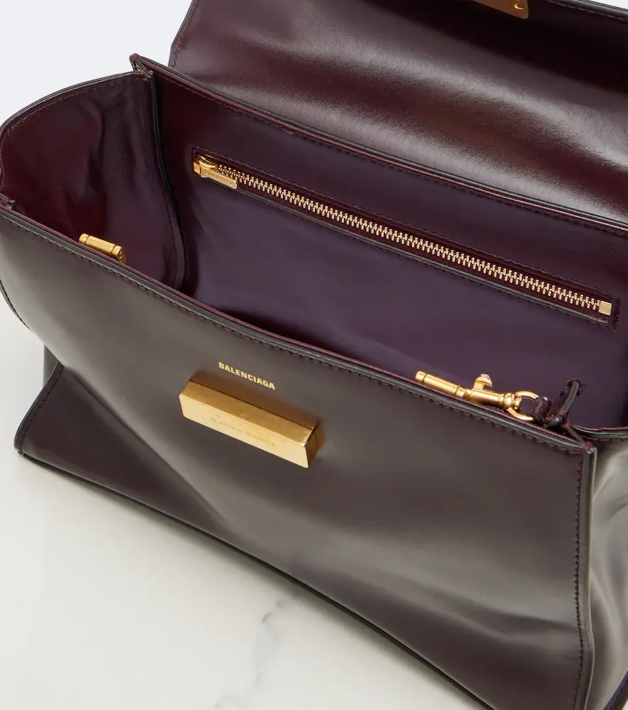Balenciaga Hourglass Avenue Small leather top-handle bag | Thumbnail 2 Balenciaga Hourglass Avenue Small leather top-handle bag | Thumbnail 2