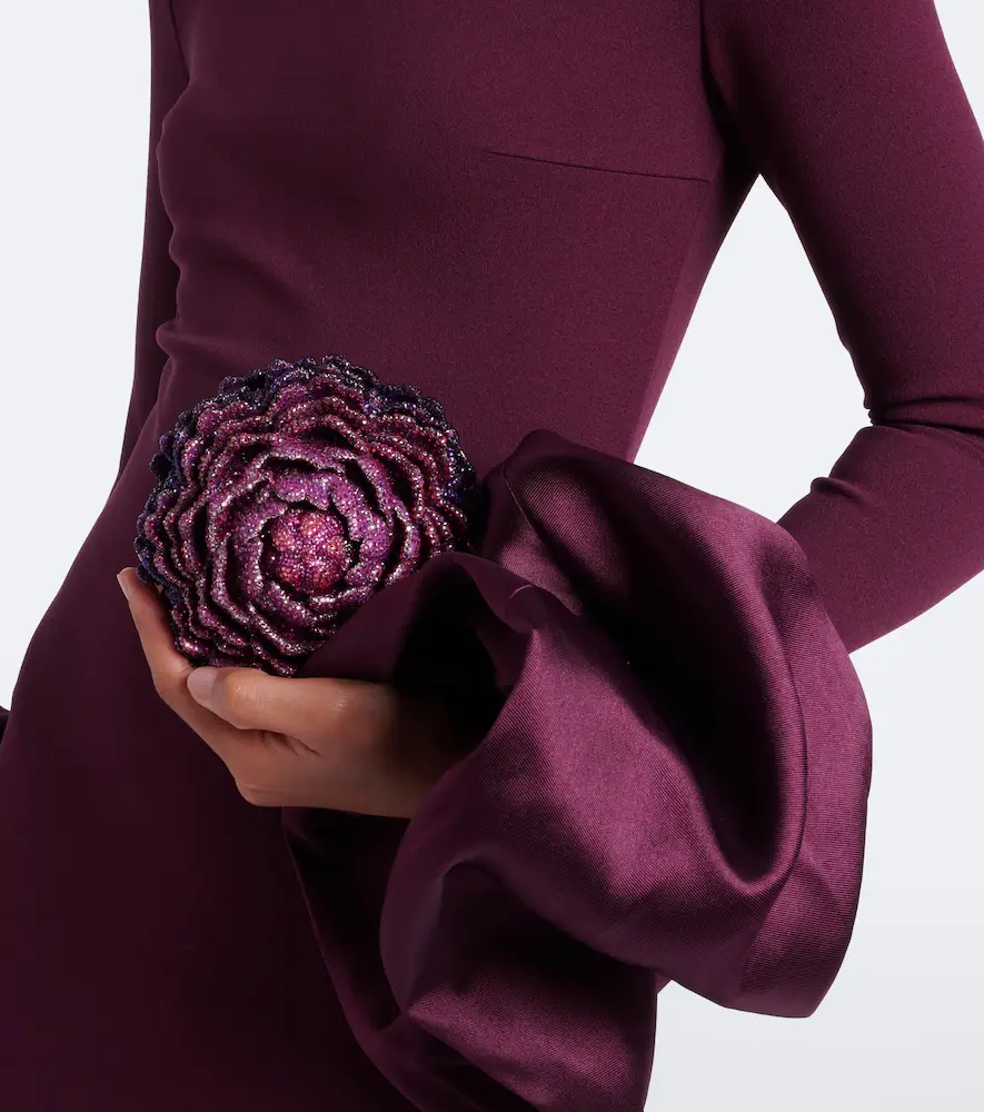 Judith Leiber Couture Peony Belladonna crystal-embellished clutch | Thumbnail 6 Judith Leiber Couture Peony Belladonna crystal-embellished clutch | Thumbnail 6