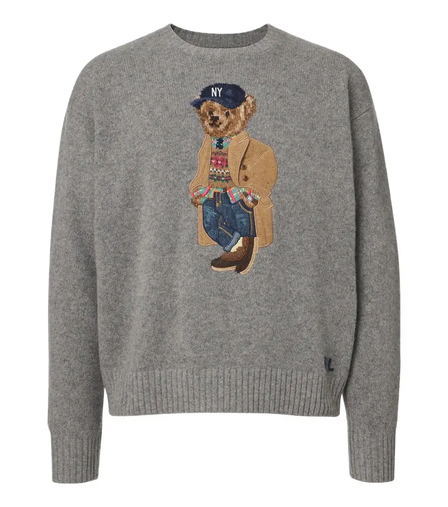 Polo Ralph Lauren Polo Bear wool and cashmere sweater