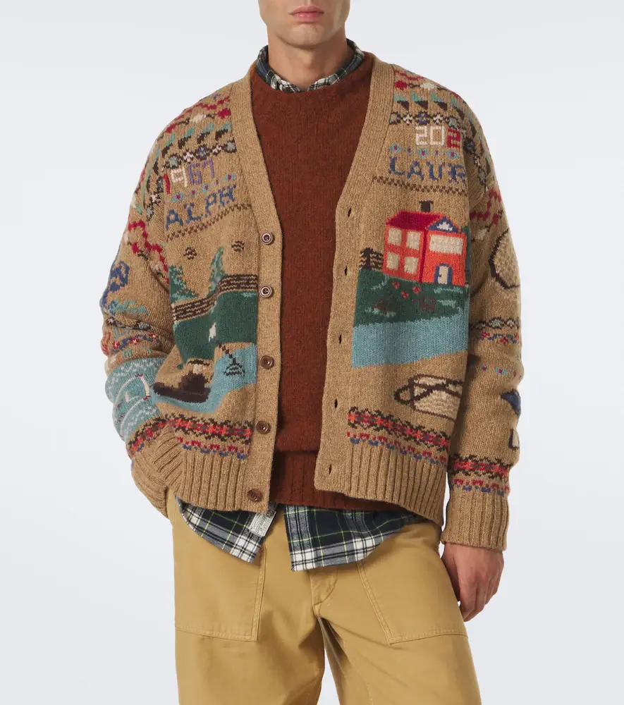 Polo Ralph Lauren Intarsia wool cardigan | Thumbnail 3