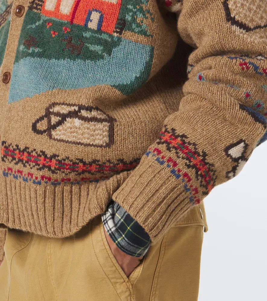 Polo Ralph Lauren Intarsia wool cardigan | Thumbnail 4