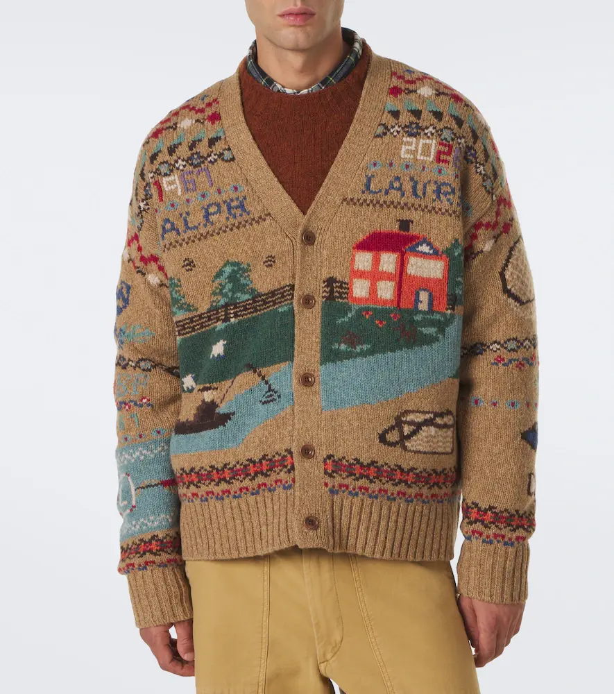 Polo Ralph Lauren Intarsia wool cardigan | Thumbnail 7