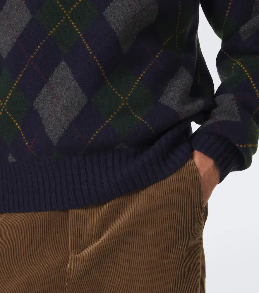 Polo Ralph Lauren Argyle wool and mohair polo sweater | Thumbnail 2 Polo Ralph Lauren Argyle wool and mohair polo sweater | Thumbnail 2