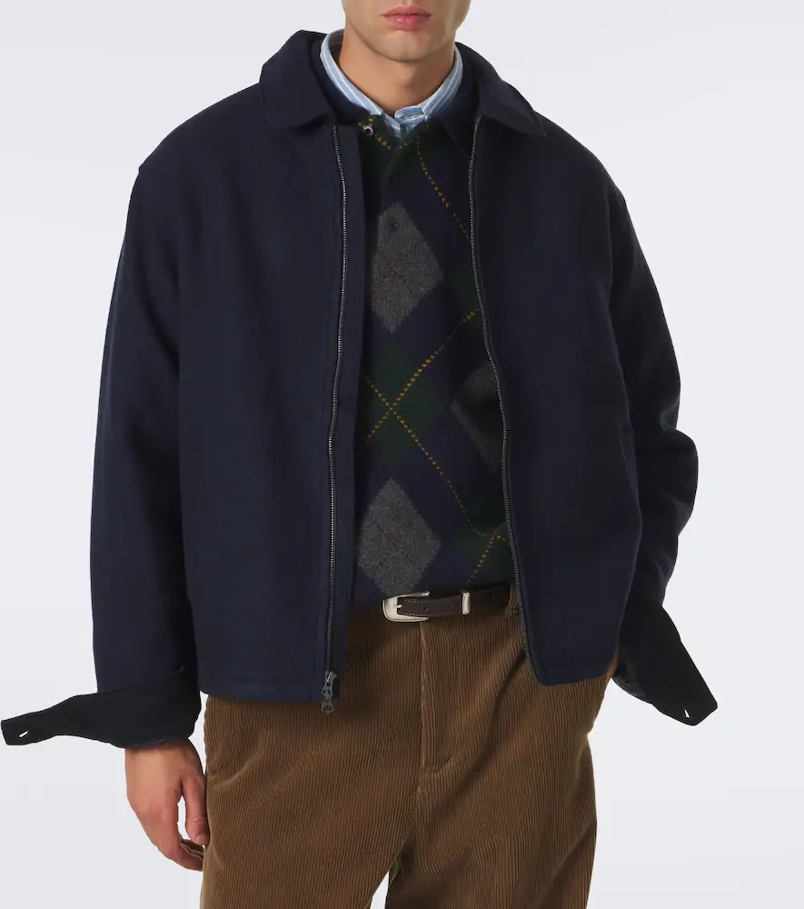 Polo Ralph Lauren Langdon wool tweed blouson jacket | Thumbnail 5