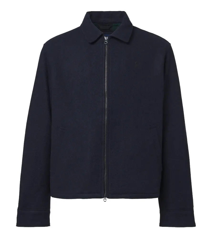 Polo Ralph Lauren Langdon wool tweed blouson jacket
