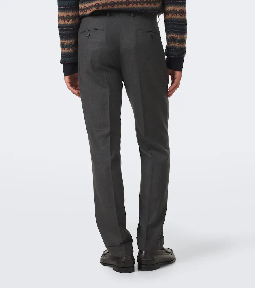 Polo Ralph Lauren Wool-blend straight pants | Thumbnail 4
