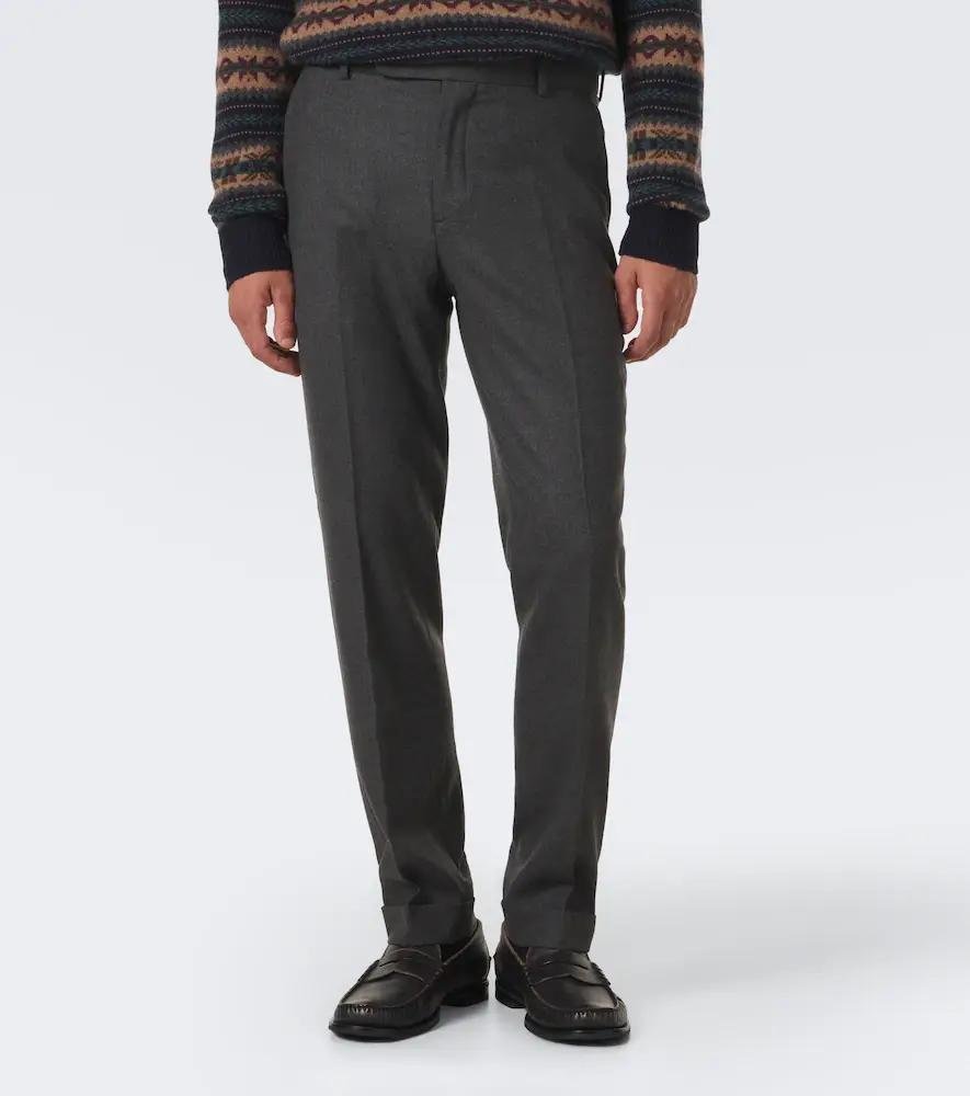 Polo Ralph Lauren Wool-blend straight pants | Thumbnail 6