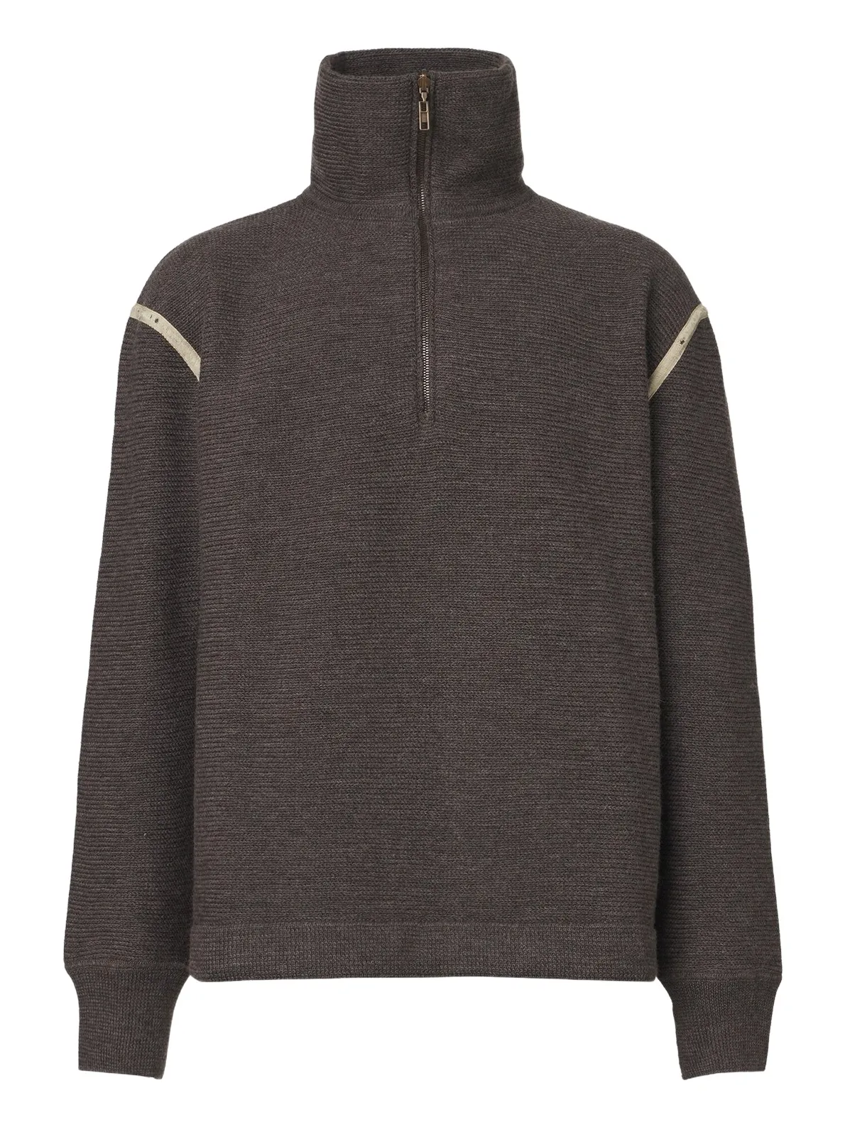 Wool zip-up sweater Wool zip-up sweater