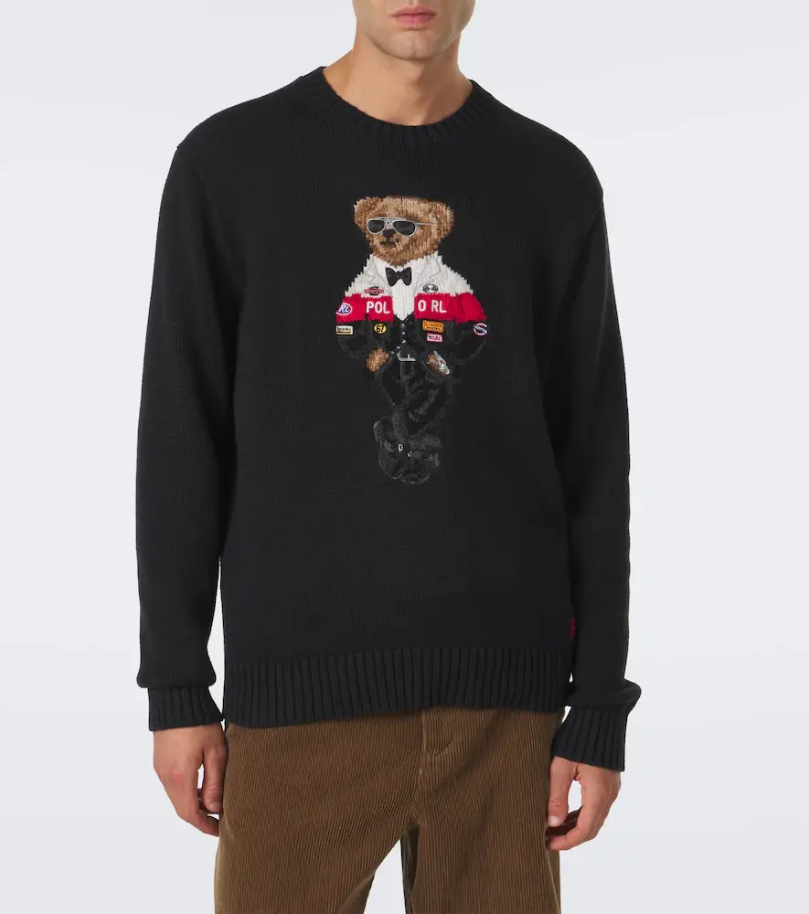 Polo Ralph Lauren Polo Bear cotton and cashmere sweater | Thumbnail 2 Polo Ralph Lauren Polo Bear cotton and cashmere sweater | Thumbnail 2