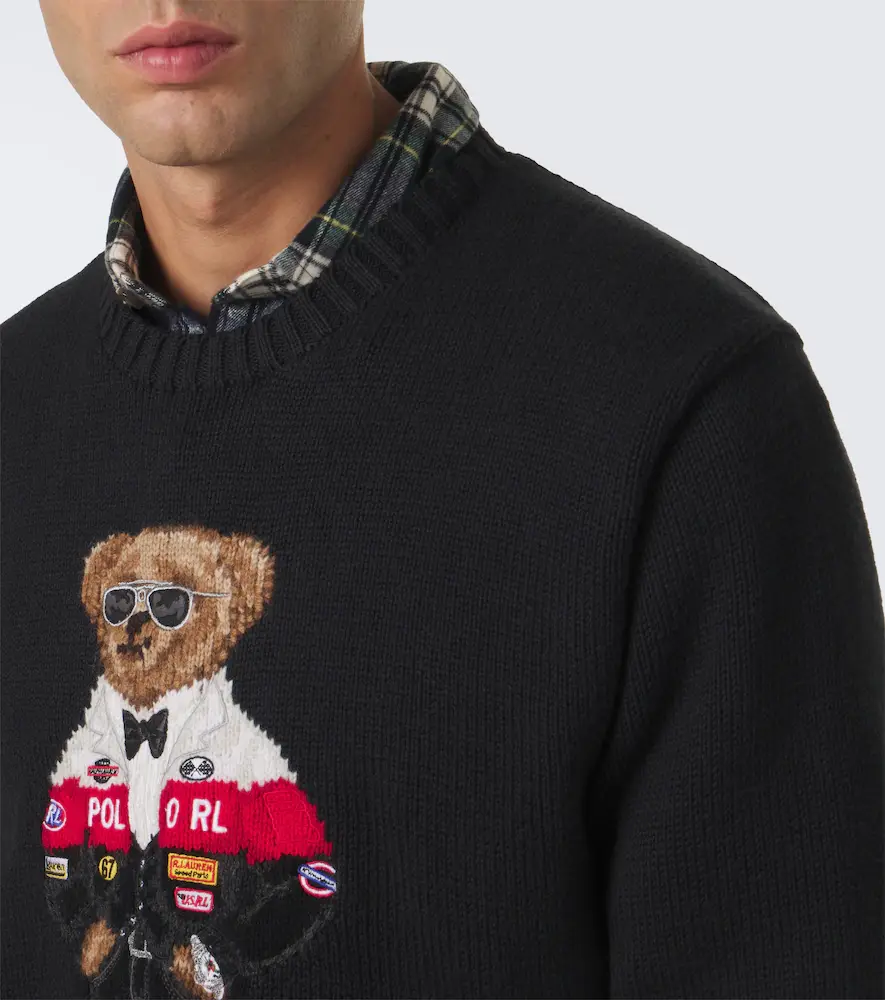 Polo Ralph Lauren Polo Bear cotton and cashmere sweater | Thumbnail 5 Polo Ralph Lauren Polo Bear cotton and cashmere sweater | Thumbnail 5