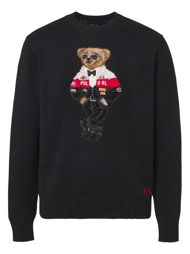 Polo Bear cotton and cashmere sweater Polo Bear cotton and cashmere sweater