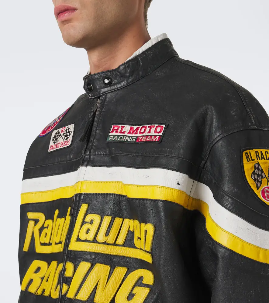 Polo Ralph Lauren Patch-appliqué leather jacket | Thumbnail 2 Polo Ralph Lauren Patch-appliqué leather jacket | Thumbnail 2