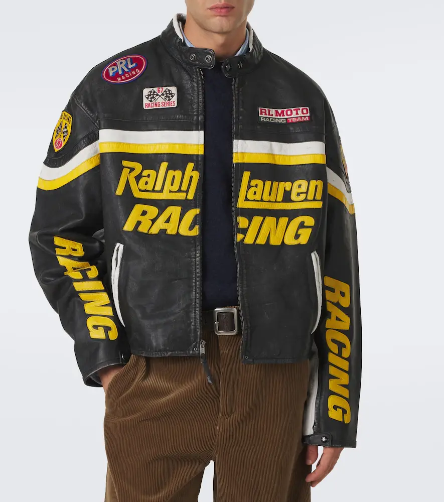 Polo Ralph Lauren Patch-appliqué leather jacket | Thumbnail 5 Polo Ralph Lauren Patch-appliqué leather jacket | Thumbnail 5