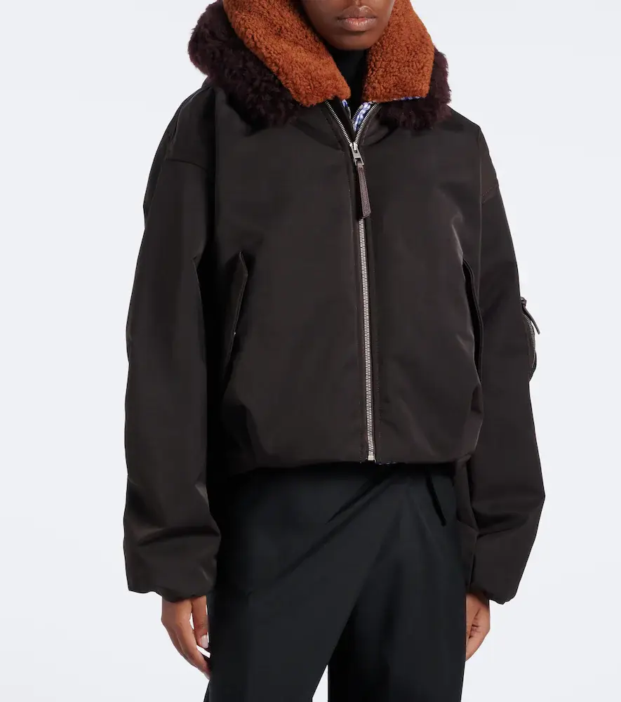 Loewe Gingham hooded layered technical jacket | Thumbnail 2 Loewe Gingham hooded layered technical jacket | Thumbnail 2