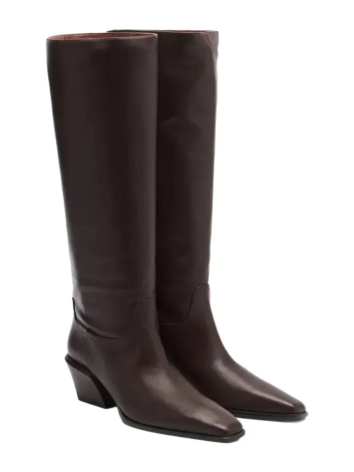 Bettina leather knee-high boots Bettina leather knee-high boots