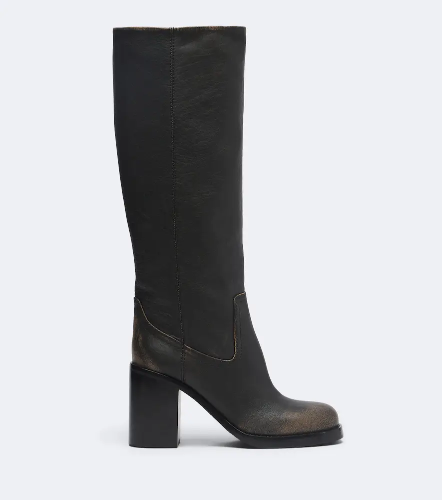 Paris Texas Alexandra leather knee-high boots | Thumbnail 2