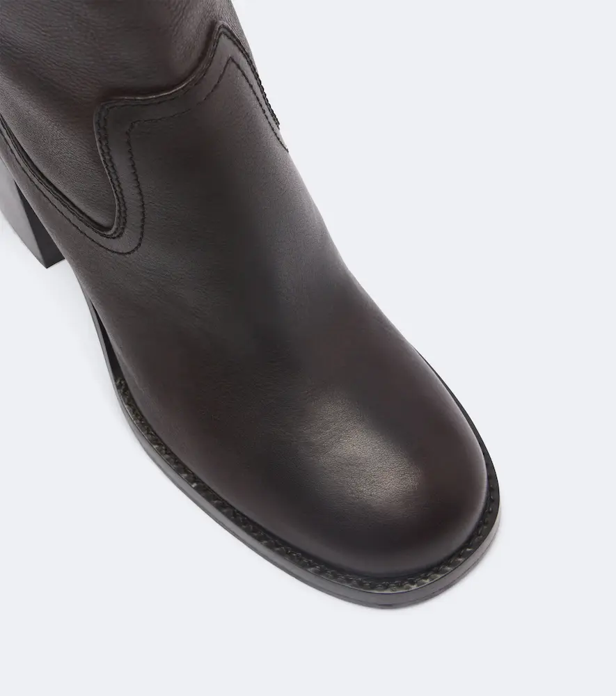 Paris Texas Alexandra leather knee-high boots | Thumbnail 3