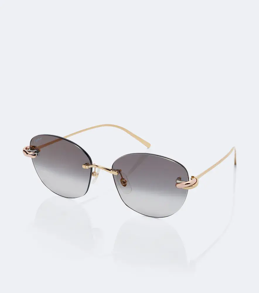 Cartier Eyewear Collection Trinity De Cartier round sunglasses | Thumbnail 2 Cartier Eyewear Collection Trinity De Cartier round sunglasses | Thumbnail 2