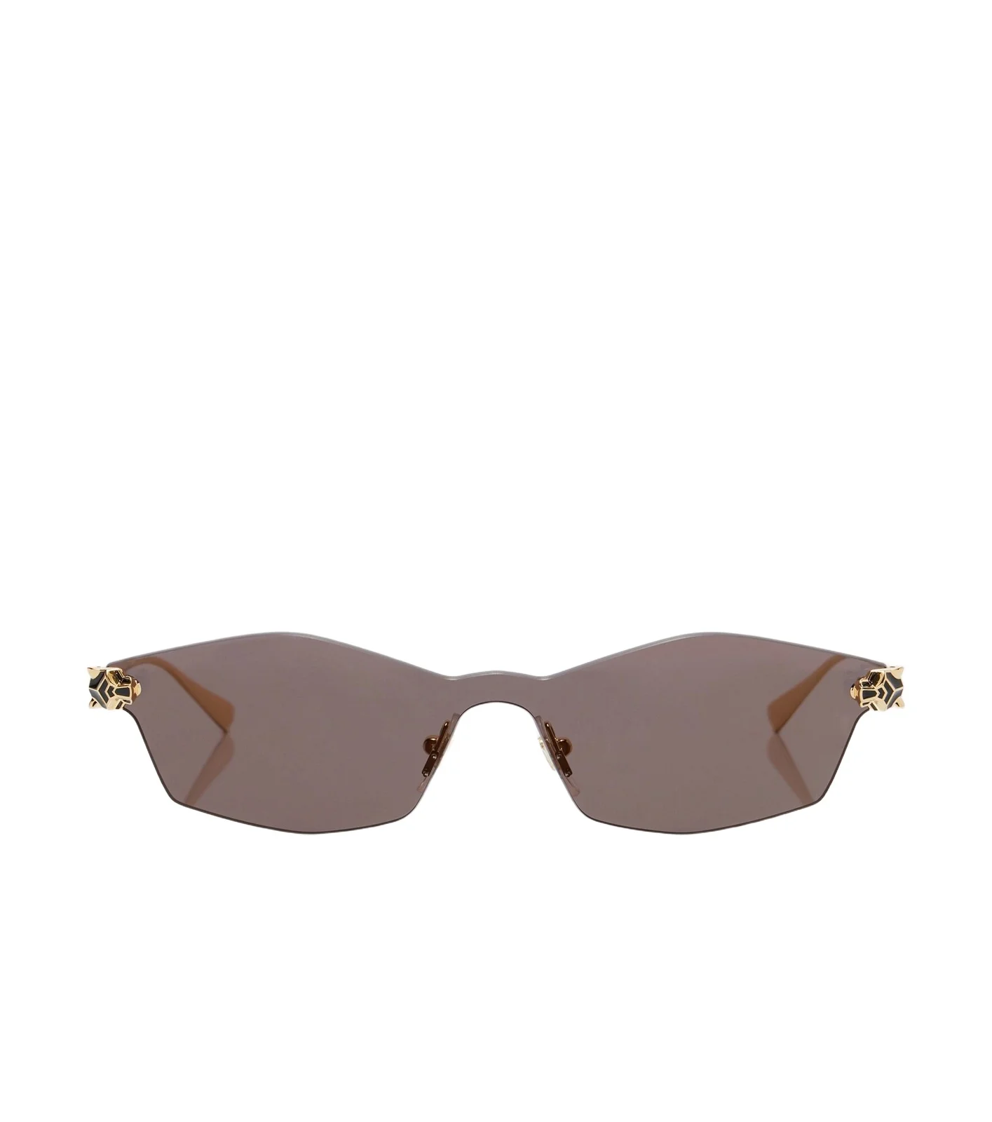 Cartier Eyewear Collection Panthère De Cartier rectangular sunglasses