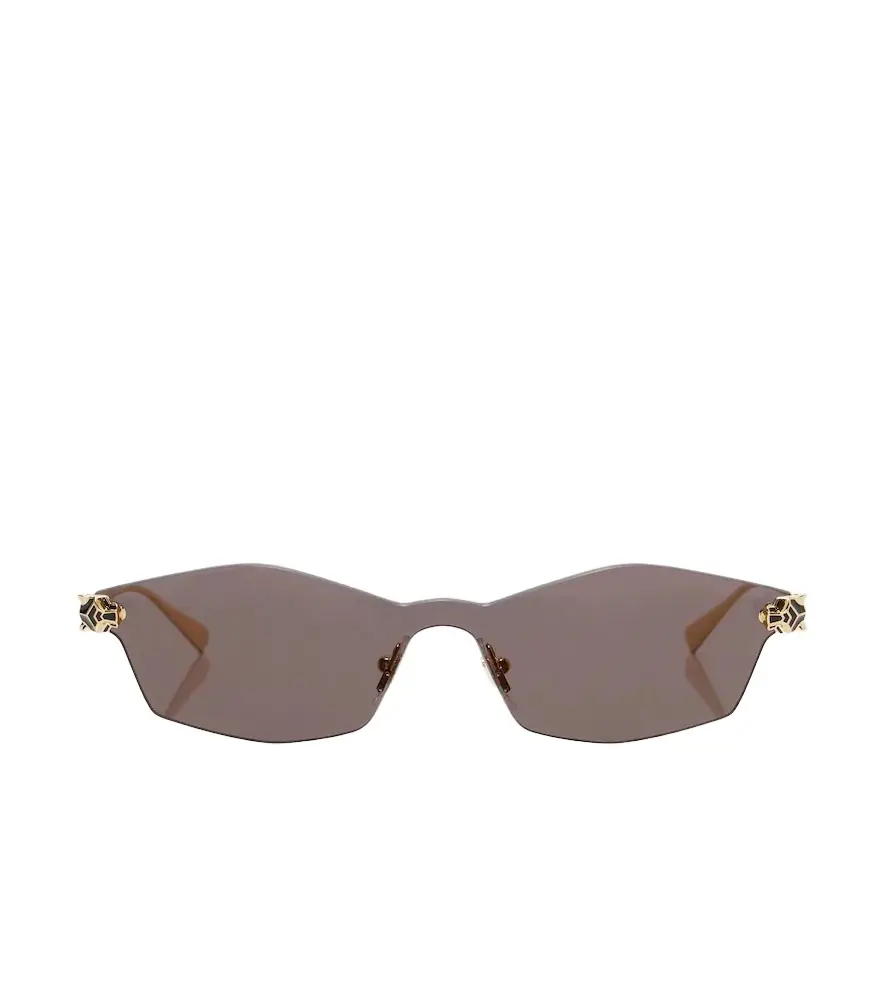 Cartier Eyewear Collection Panthère De Cartier rectangular sunglasses