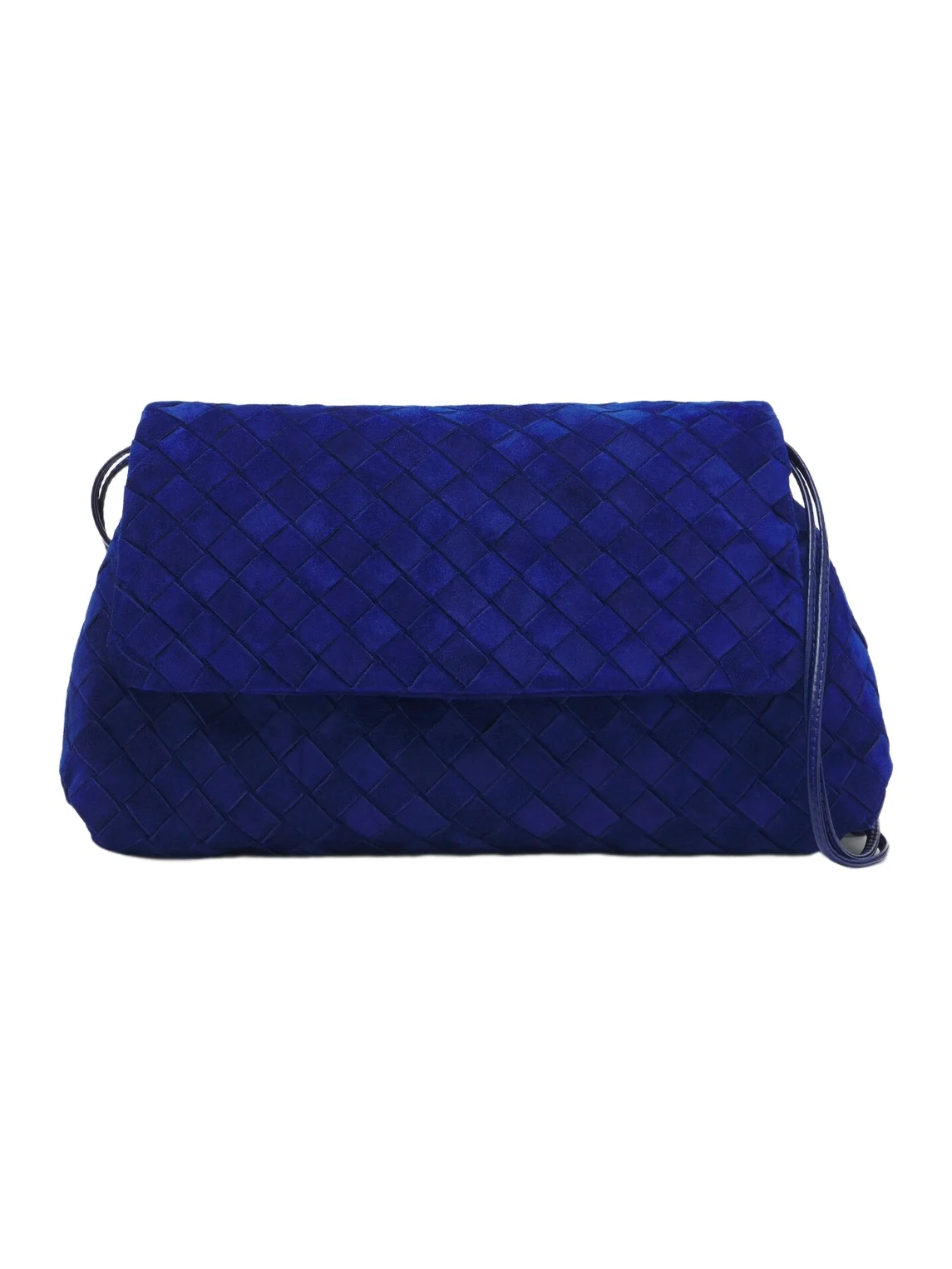 Giorno Intrecciato suede shoulder bag Giorno Intrecciato suede shoulder bag