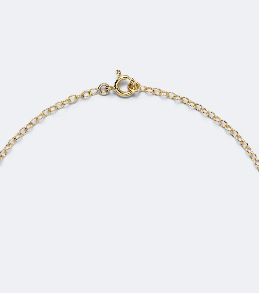Yvonne Léon Yvonne Léon Mini Roi Soleil 18kt gold pendant necklace with diamonds and citrines | Thumbnail 3 Yvonne Léon Yvonne Léon Mini Roi Soleil 18kt gold pendant necklace with diamonds and citrines | Thumbnail 3