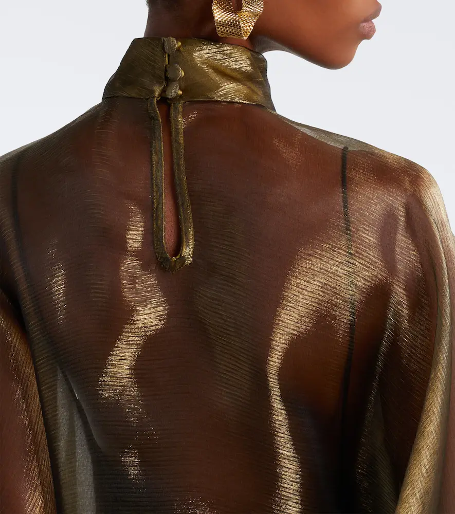 Taller Marmo Sphinx draped organza kaftan | Thumbnail 3 Taller Marmo Sphinx draped organza kaftan | Thumbnail 3