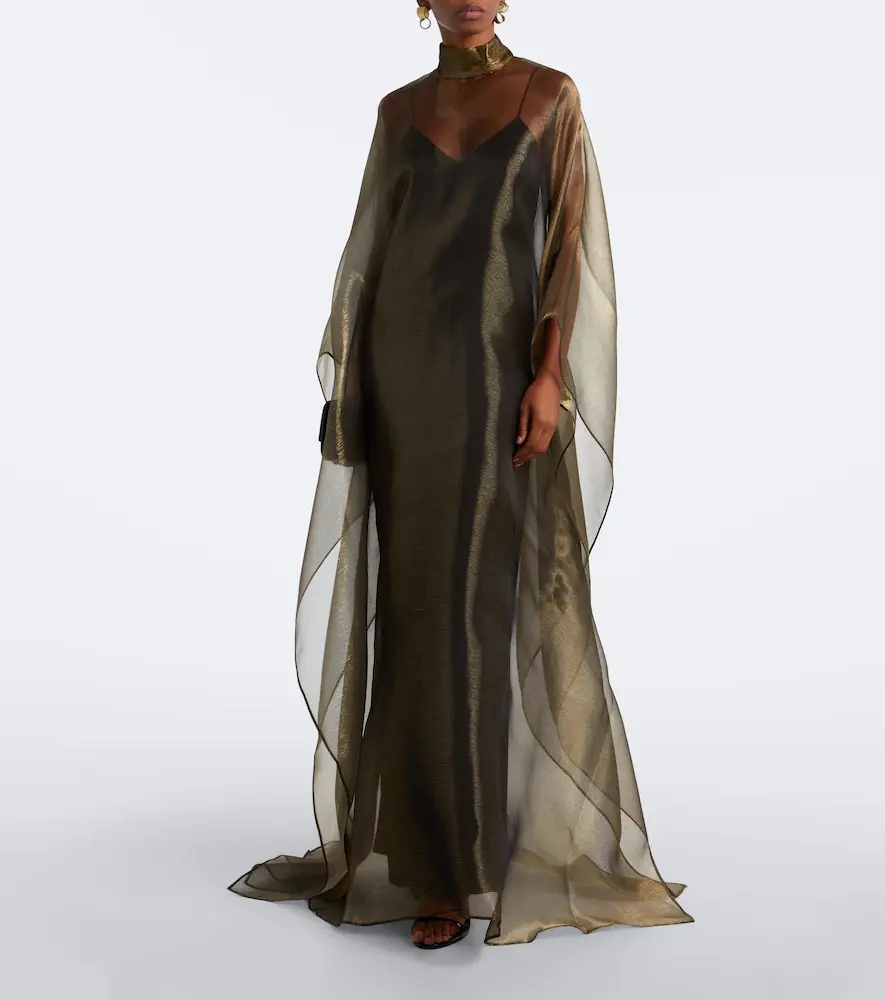 Taller Marmo Sphinx draped organza kaftan | Thumbnail 5 Taller Marmo Sphinx draped organza kaftan | Thumbnail 5