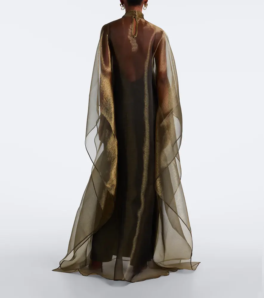 Taller Marmo Sphinx draped organza kaftan | Thumbnail 6 Taller Marmo Sphinx draped organza kaftan | Thumbnail 6