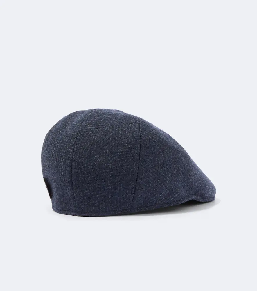 BORSALINO Parigi herringbone virgin wool flat cap | Thumbnail 2 BORSALINO Parigi herringbone virgin wool flat cap | Thumbnail 2