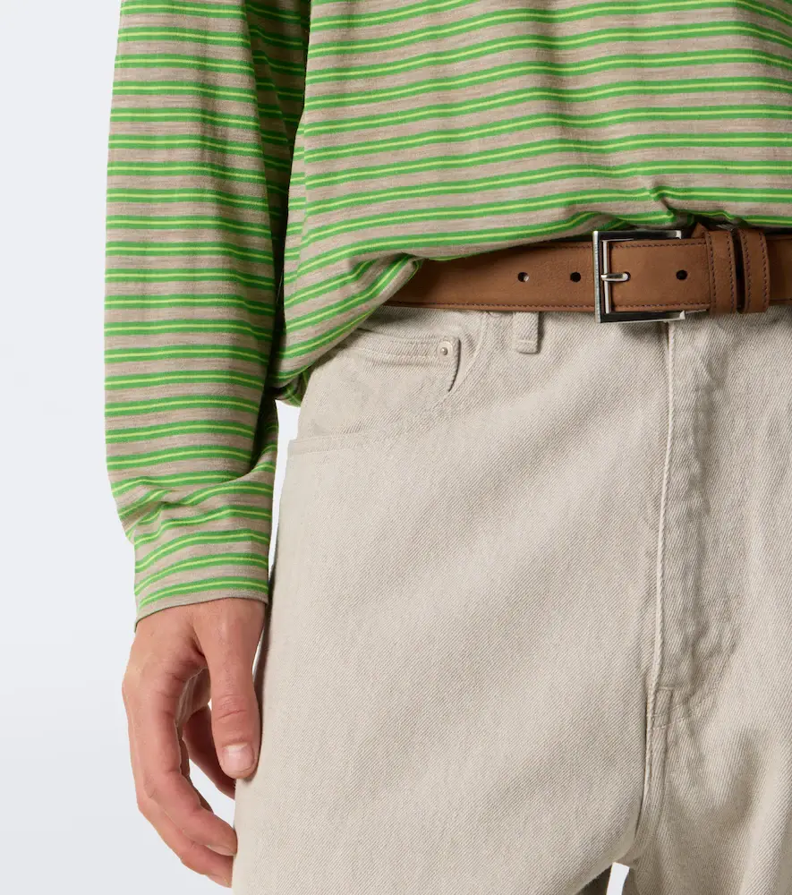 Auralee Striped wool T-shirt | Thumbnail 3 Auralee Striped wool T-shirt | Thumbnail 3