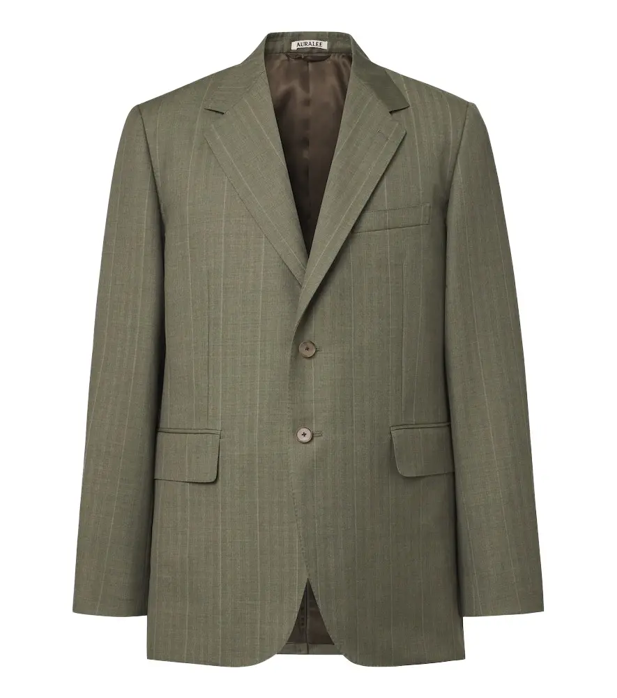 Chalk stripe wool blazer Chalk stripe wool blazer