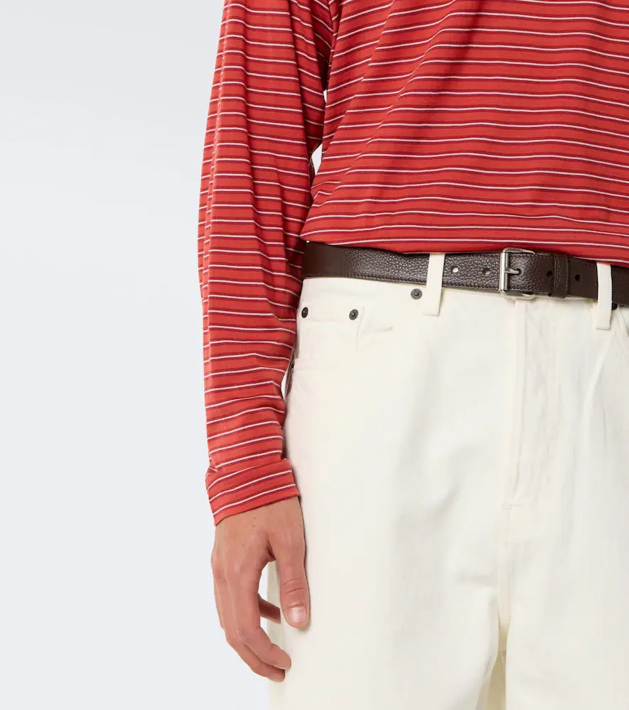 Auralee Striped wool T-shirt | Thumbnail 3 Auralee Striped wool T-shirt | Thumbnail 3