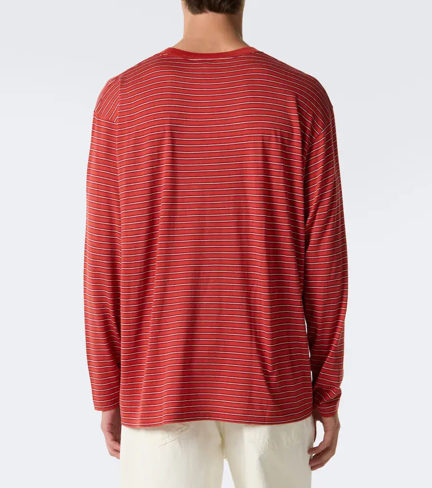 Auralee Striped wool T-shirt | Thumbnail 6 Auralee Striped wool T-shirt | Thumbnail 6