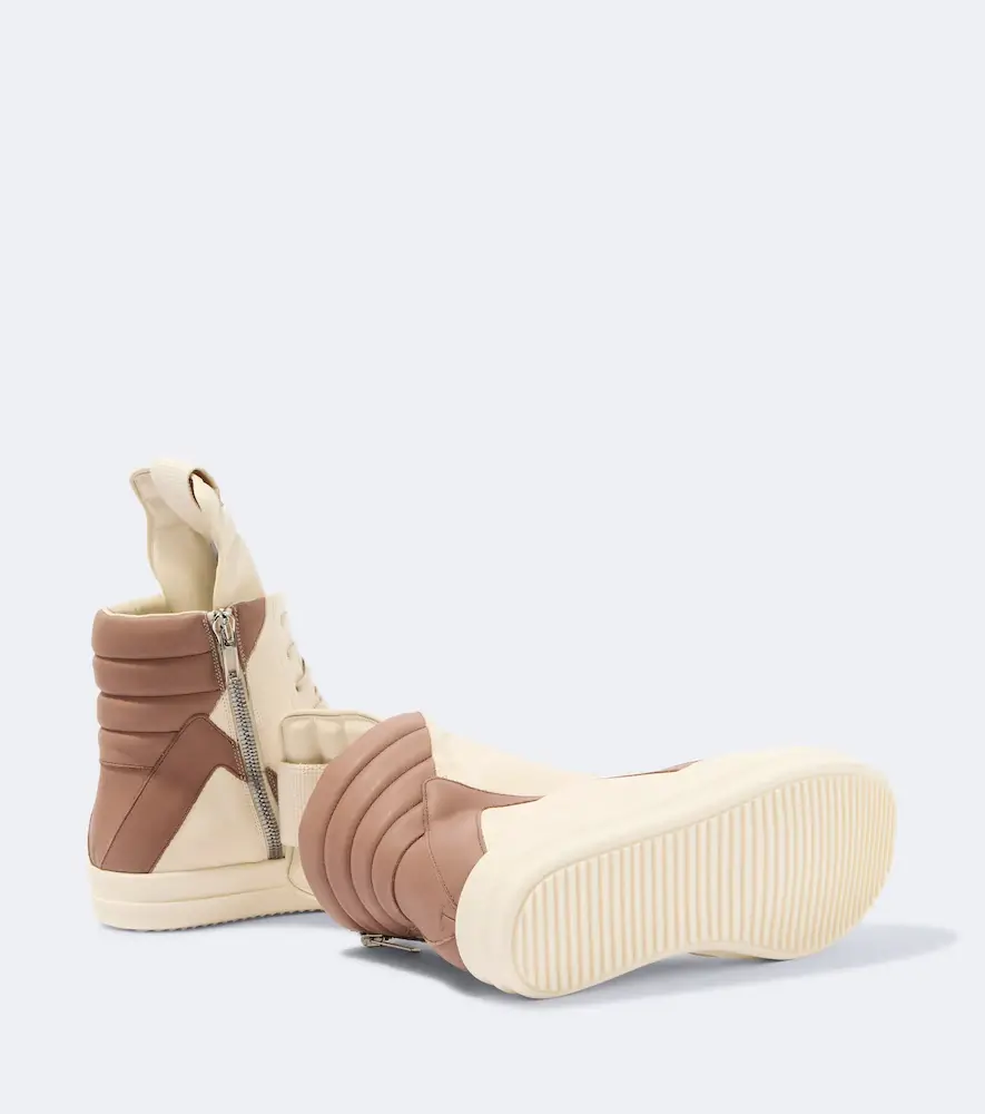 Rick Owens Geobasket leather sneakers | Thumbnail 2
