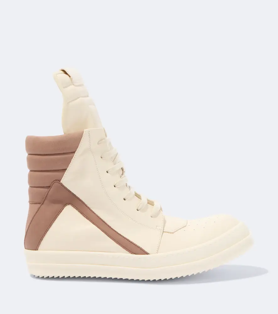 Rick Owens Geobasket leather sneakers | Thumbnail 6