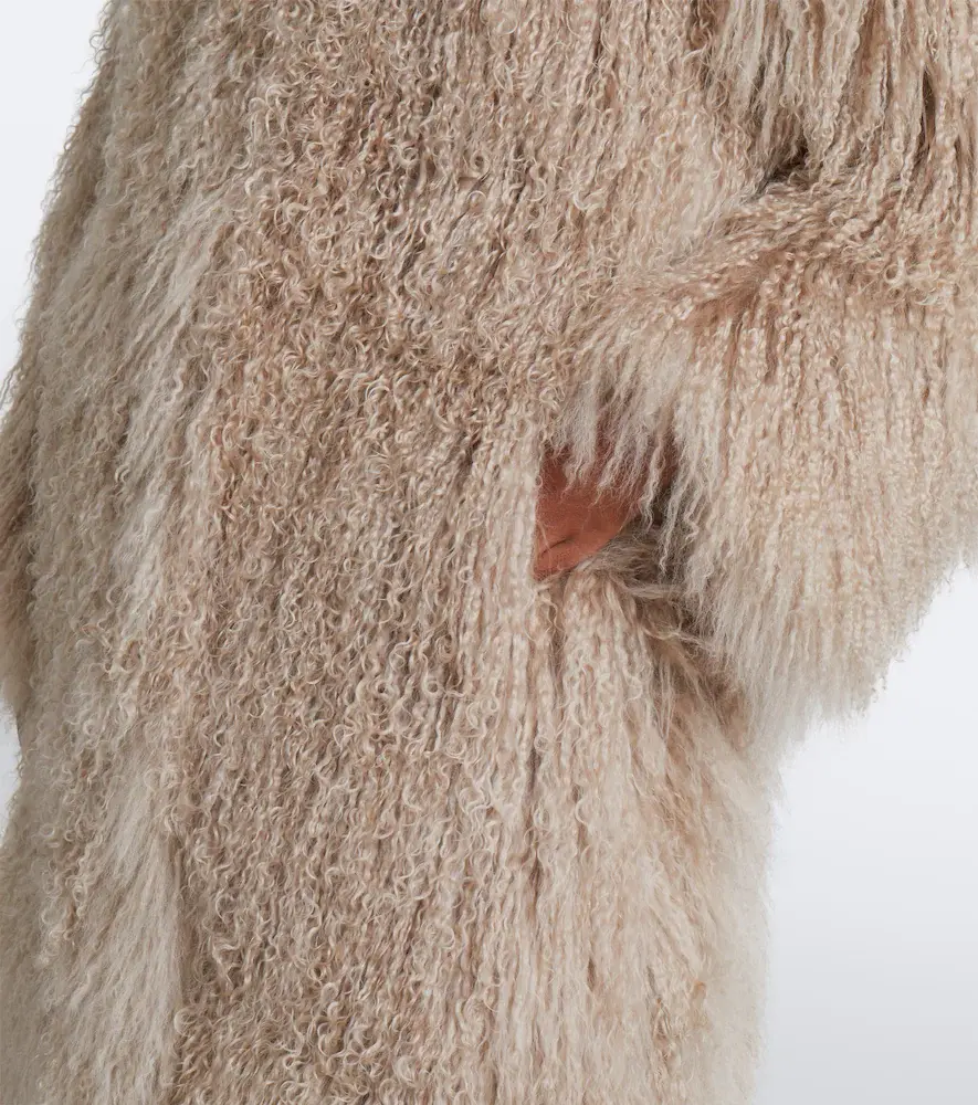 Yves Salomon Shearling coat | Thumbnail 4